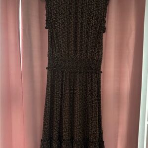 Michael Kors Elegant Black Floral Dress!